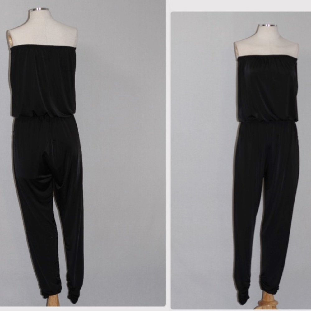 Black Halter Jumper w/ Pockets